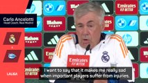 Ancelotti calls for football world to reevaluate schedule after star player injuries