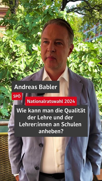 Nationalratswahl: Wie kann man die Qualität der Lehre und der Lehrer:innen an Schulen anheben?