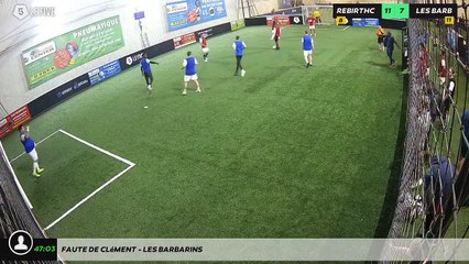 Faute de Clément - LES BARBARINS