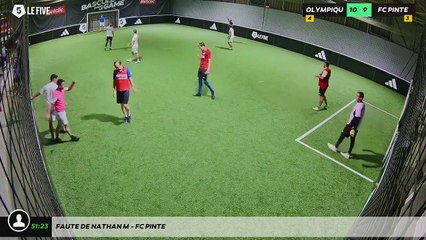 Faute de Nathan M - FC PINTE