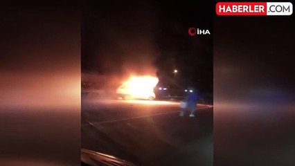 Alev topuna dönen araçtan cansız bedenleri çıktı! Yaşlı çiftin ölümünde kahreden detay