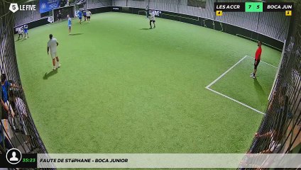 Faute de Stéphane - BOCA JUNIOR