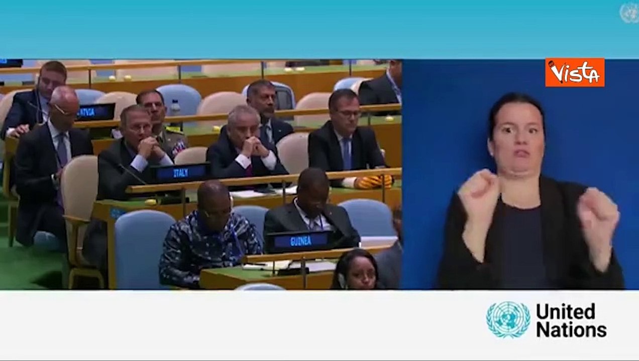 Meloni all'Onu: "Italia sostiene il multilateralismo e le Nazioni Unite"