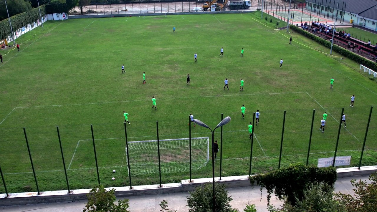 Meci Academia Grigoraş vs CS Lumina (drona)