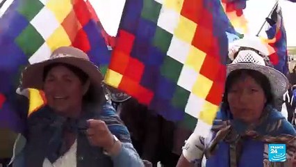 Download Video: Bolivia: disturbios en las inmediaciones de La Paz por manifestaciones contra Luis Arce