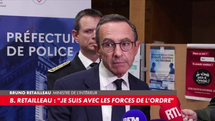 Bruno Retailleau : «Les forces de l'ordre font un travail incroyable dans des conditions de plus en plus difficiles»