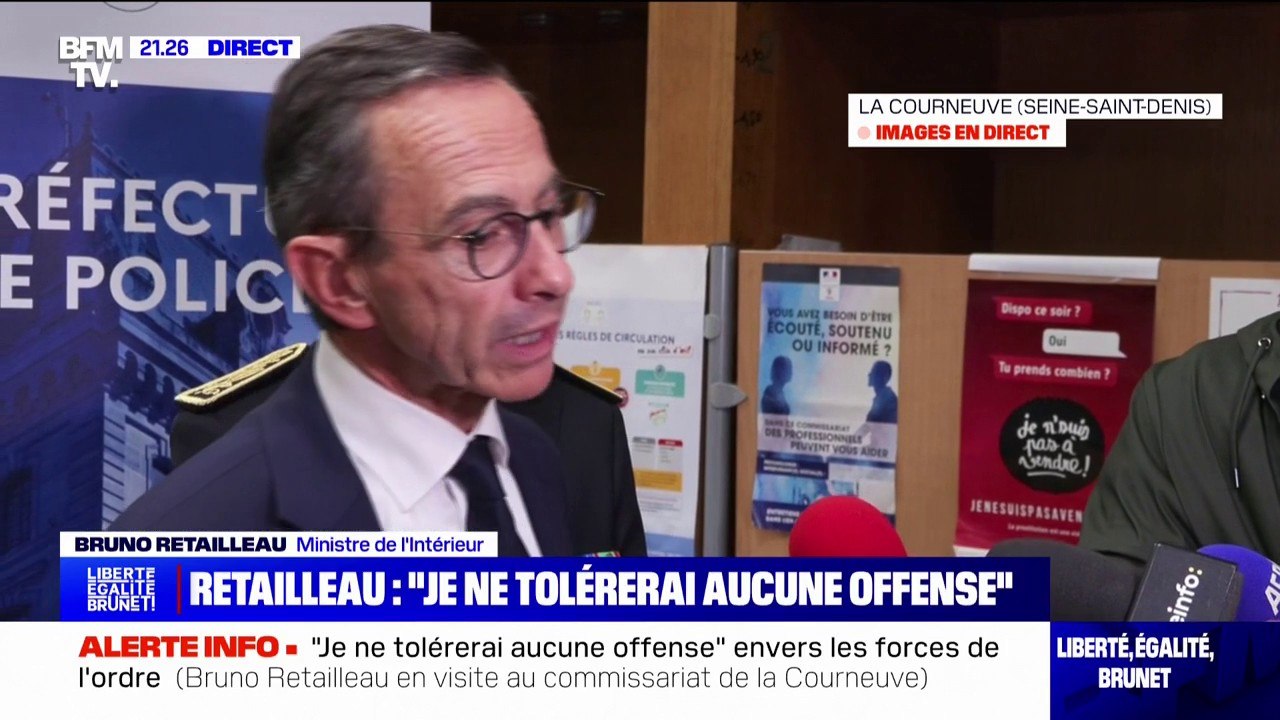 Bruno Retailleau (ministre de l'Intérieur): "Le narcotrafic est en train de gangrener des parties du pays"