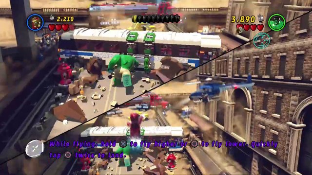 LEGO Marvel Super Heroes online multiplayer - ps3