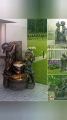 Boy & Girl Garden Statue Boy & Girl Garden Statue