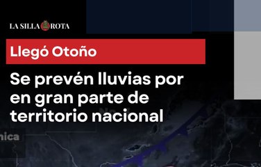 Otoño llegó y trae consigo el frente frío No. 3 y más lluvias