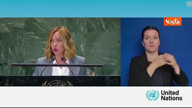 Meloni all'Onu: «La riforma del Consiglio di Sicurezza sia per tutti, no a nazioni di serie A e serie B»