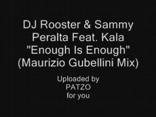 DJ Rooster & Sammy -Enough Is Enough (Maurizio Gubellini Mix