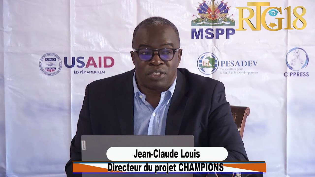 Enstiti PANOS ak MSPP lanse ofisyèlman yon pwojè ki pote non "CHAMPIONS"