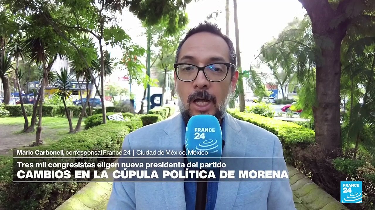 Informe desde Ciudad de México: el partido Morena, fundado por AMLO, tiene nueva dirigente