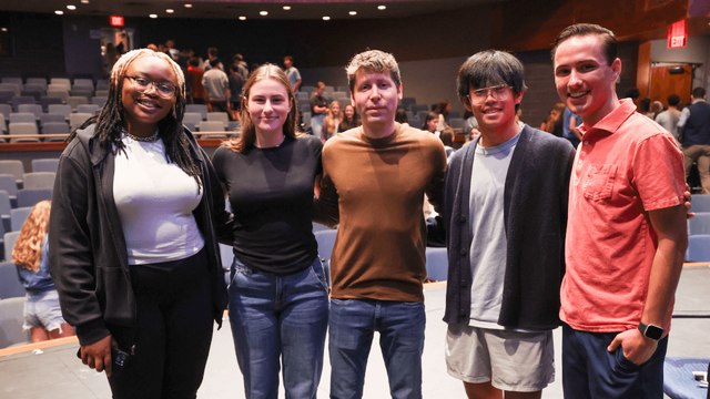 Sam Altman tells high schoolers dropping out of college wasn't a big deal