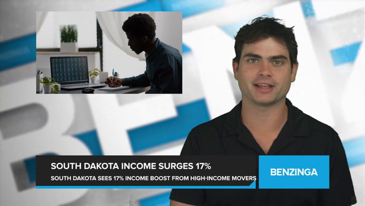 South Dakota Sees 17% Income Boost, Fueled by High-Income Earners Moving Into State. Leads U.S. States in Median Income Growth.