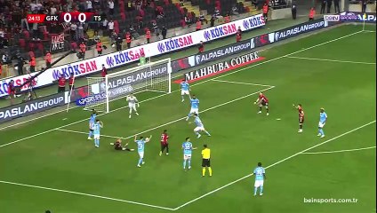 Gaziantep FK - Trabzonspor Maç Özeti (23 Eylül 2024, Pazartesi,