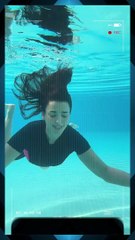 مس دعاء تكشف سر تحدثها تحت الماء