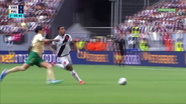 Vasco x Palmeiras (Campeonato Brasileiro 2024 27ª rodada) 1° tempo