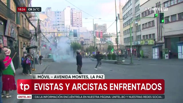 Arcistas y evistas se enfrentan tras cabildo que finalizó marcha liderada por Evo