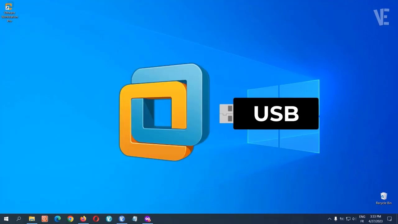 How to Boot From USB in VMware Workstation
