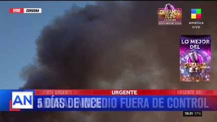  SE INCENDIA CÓRDOBA: El fuego sigue FUERA DE CONTROL