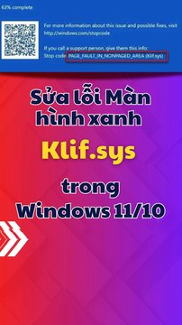 ✔️Sửa lỗi màn hình xanh Klif.sys Windows #sửalỗi #mànhìnhxanh #klifsys #windows #kaspersky #win10