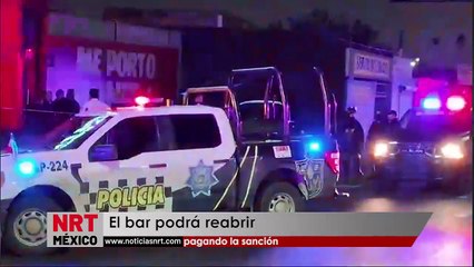 El bar podrá reabrir   pagando la sanción