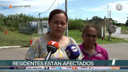 Residentes de La Reina sin agua por hurto de bomba de estación del Idaan