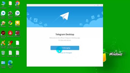 COMO BAIXAR, INSTALAR E USAR O TELEGRAM DESKTOP NO WINDOWS 10 64 BITS