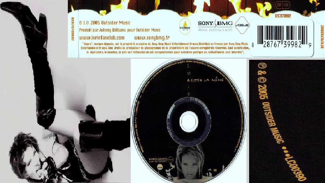 LORIE — Un signe du destin /// LORIE : RESTER LA MÊME — CD · (2005)