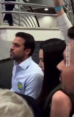 Marçal e Nunes batem boca em chegada de debate