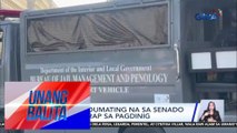 Alice Guo, dumating na sa Senado para humarap sa pagdinig | Unang Balita