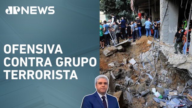 Bombardeios de Israel a alvos do Hezbollah deixam cerca de 500 mortos no Líbano; Favalli analisa