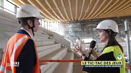 Le tic-tac des Jeux : les secrets du futur centre aquatique
