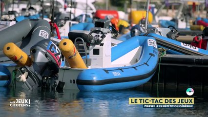 Le tic-tac des Jeux : Marseille en répétition générale