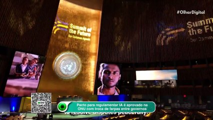 Pacto para regulamentar IA é aprovado na ONU com troca de farpas entre governos
