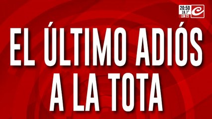 El último adiós a "La Tota": el mundo de la cumbia lo recuerda