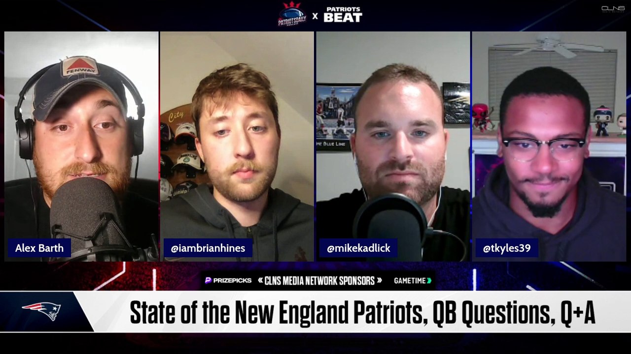LIVE Crossover: State of the Patriots, QB Questions, Q+A | Patriots Daily x Patriots Beat