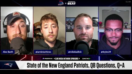 LIVE Crossover: State of the Patriots, QB Questions, Q+A | Patriots Daily x Patriots Beat