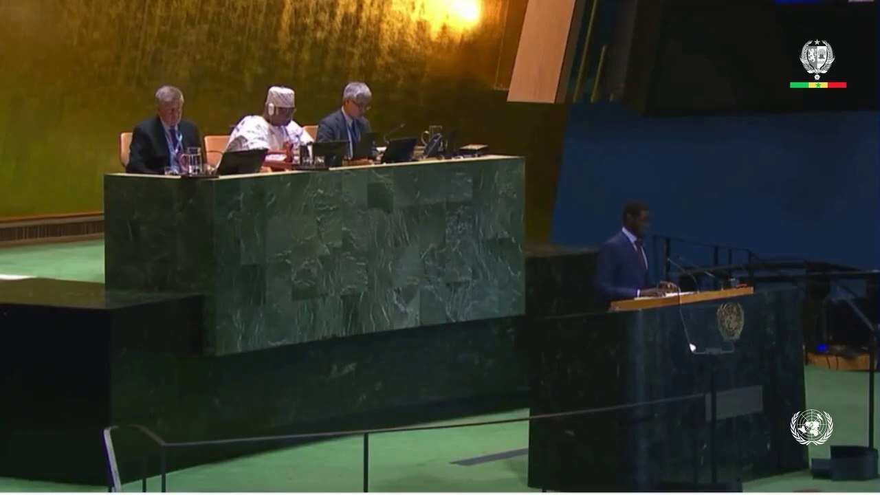 ONU - Discours historique de Bassirou Diomaye Faye à l'occasion de la clôture du Sommet de l'Avenir