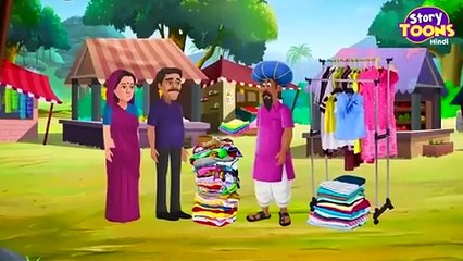 चतुर मुर्गा l Rooster & Jackal Story l Clever Rooster l Kids Cartoons l StoryToons TV