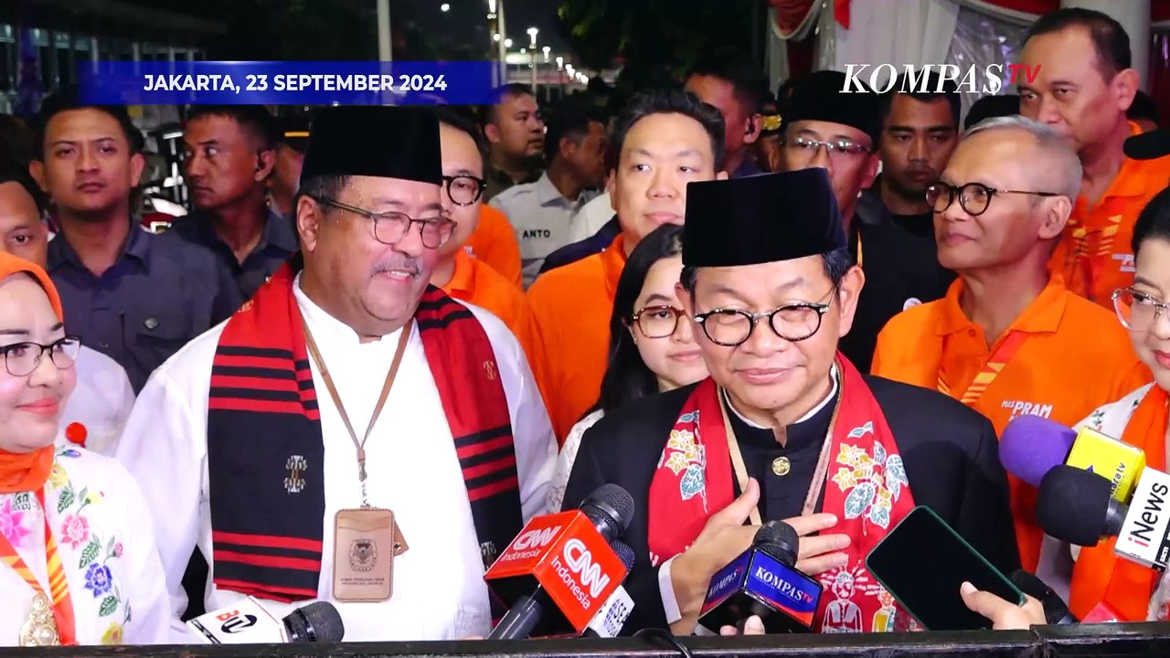 Pramono usai Dapat Nomor Urut 3 Pilgub Jakarta: Sama dengan Partai Kami, Lebih Gampang Sosialisasi
