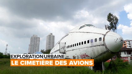 Exploration urbaine : le cimetière des avions