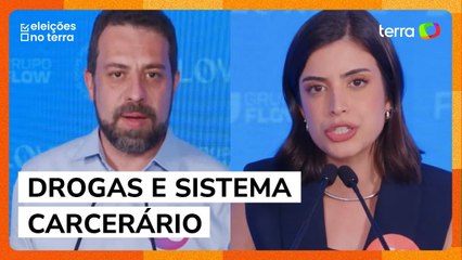 Boulos diz que usuários não precisam de cadeia; Tabata defende educação em combate à criminalidade