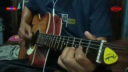 Nurfan - Kamu Cintaku Tak Sayang Aku (Cipt Nurfan) Versi Gitaran Akustik Lengkap Chord Kunci Gitar