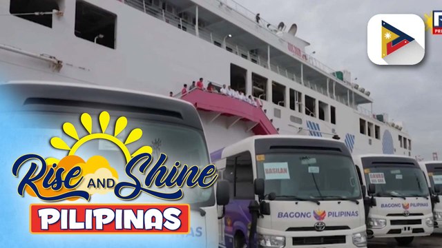 Turnover ceremony ng 28 modernong ‘Bagong Pilipinas’ Mobile Clinics, isinagawa sa Manila North Harbor Port, Maynila