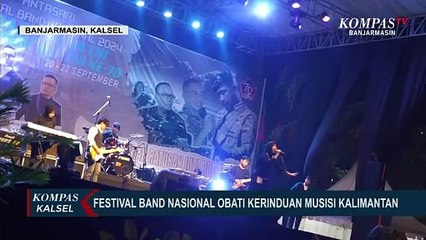 Sambut HUT Ke-79 , TNI di Kalsel Gelar Antasari Festival Band Nasional yang Diikuti Puluhan Band