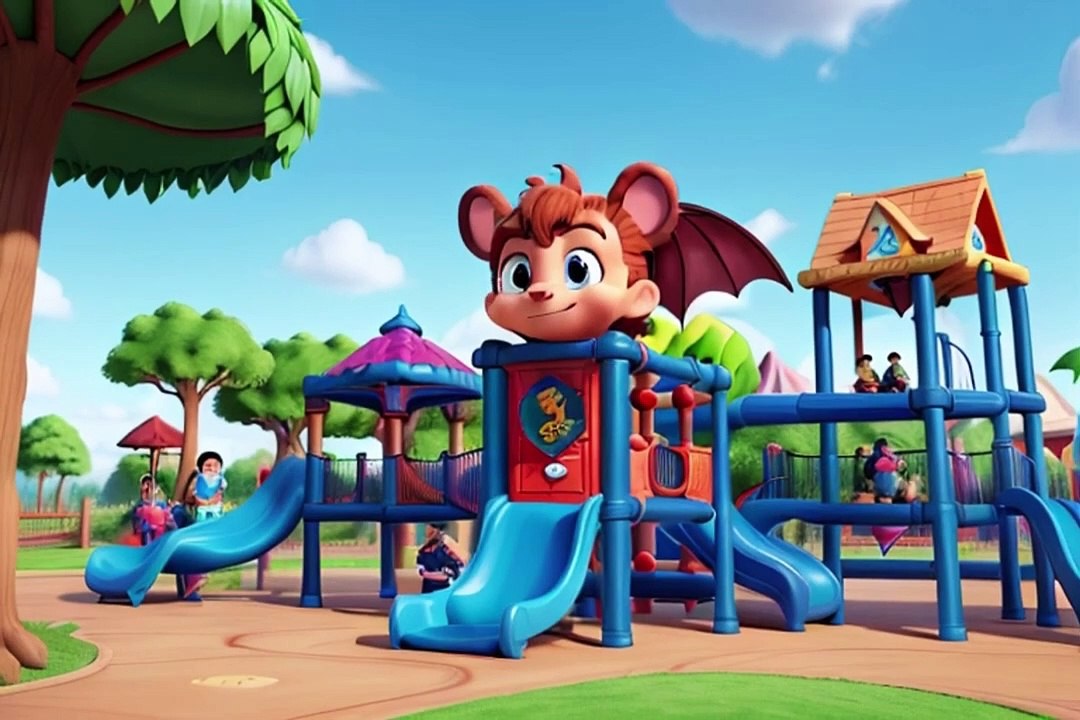 Friendly Bat Song Kids KidsMusic-kids story-kids animation-baby songs-nursery rhymes-children songs