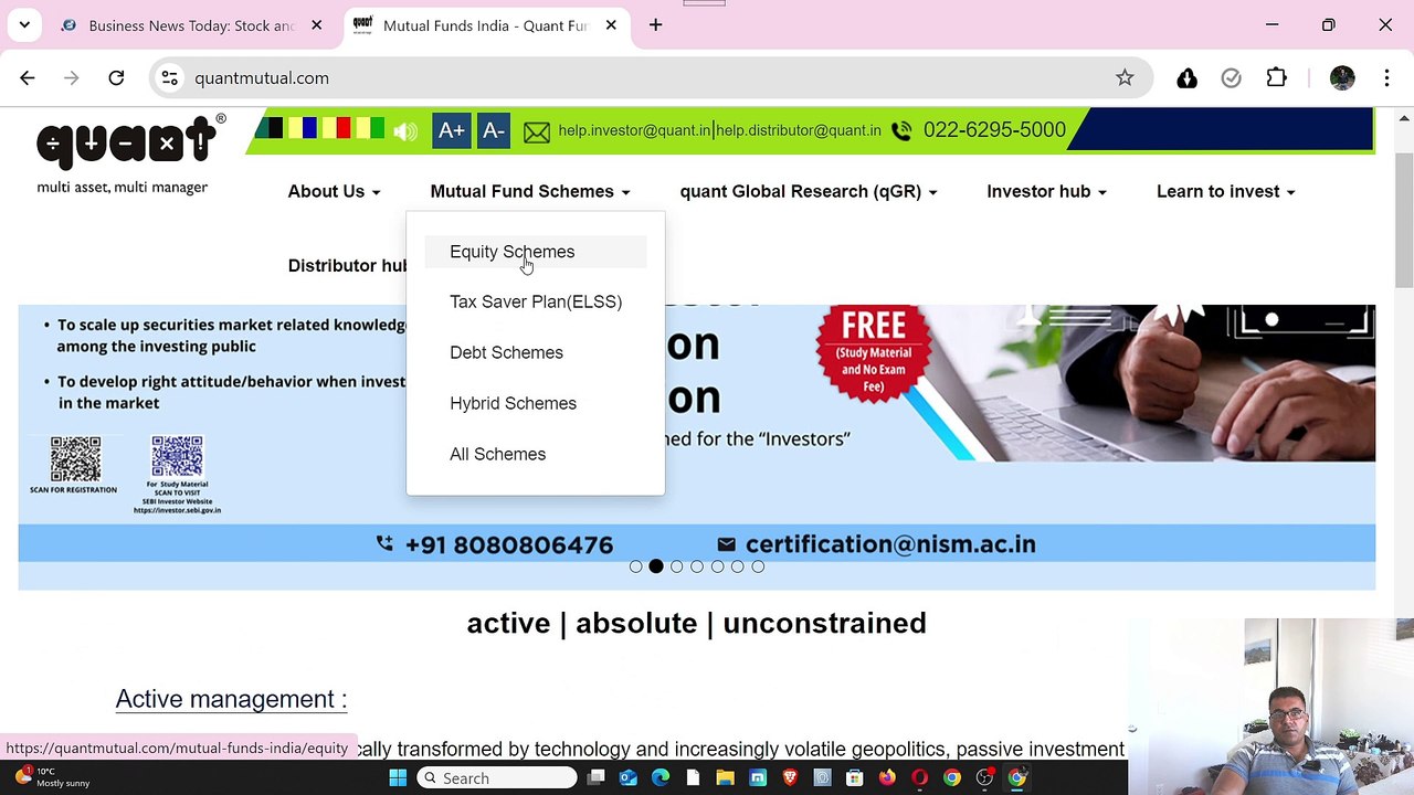 How to Register Online Your Account With Quant Mutual Fund For Monthly SIP Investing म्यूच्यूअल फण्ड